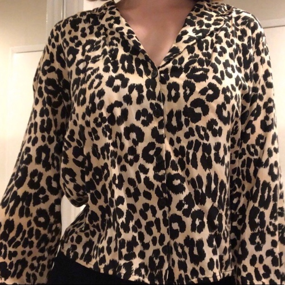 Leopard Blouse